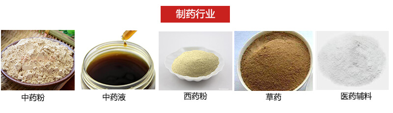 振动筛粉机适用(yòng)医药行业物(wù)料图片展示