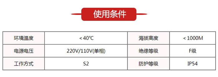 微型振动電(diàn)机使用(yòng)环境表格展示图