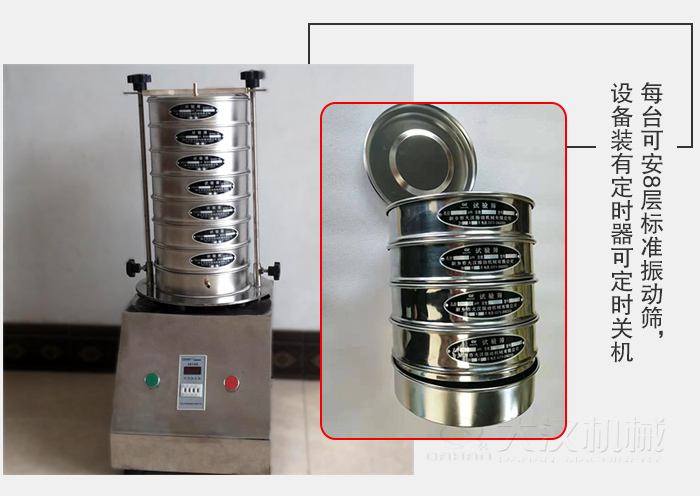 标准试验筛筛框层级配套展示图